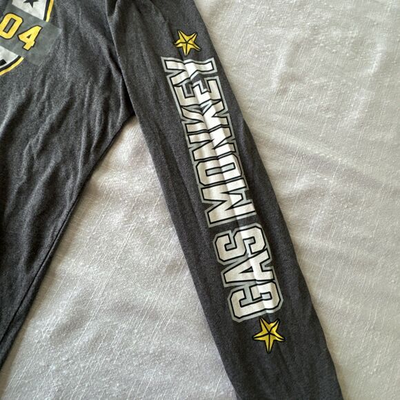 Gas Monkey Shirt Graphic Print Garage Long Sleeve Slim Fit Adult Large - Picture 4 of 8